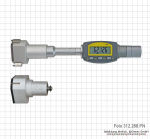 Digital three point internal micrometer IP65,  75 - 100 mm